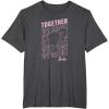 imageBarbie Together We Shine Silhouette TShirtDark Heather Grey