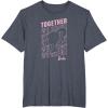 imageBarbie Together We Shine Silhouette TShirtHeather Blue