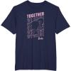 imageBarbie Together We Shine Silhouette TShirtNavy Blue