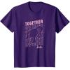 imageBarbie Together We Shine Silhouette TShirtPurple