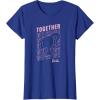 imageBarbie Together We Shine Silhouette TShirtRoyal Blue