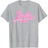 imageBarbie Logo  Since 1959 TShirtHeather Grey