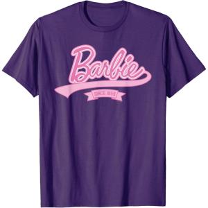 imageBarbie Logo  Since 1959 TShirtPurple