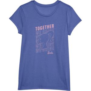 imageBarbie Together We Shine Silhouette TShirtBright Blue Heather