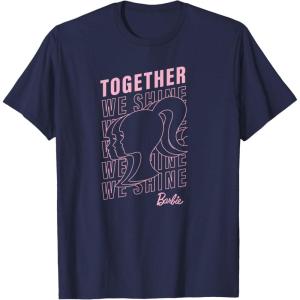 imageBarbie Together We Shine Silhouette TShirtNavy Blue