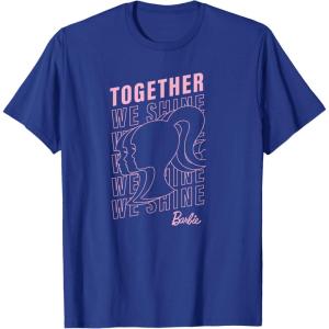 imageBarbie Together We Shine Silhouette TShirtRoyal Blue