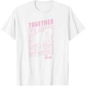 imageBarbie Together We Shine Silhouette TShirtWhite