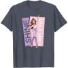 imageBarbie  Ballerina Barbie  Purple Leotard Shine Like a Star TShirtHeather Blue
