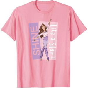 imageBarbie  Ballerina Barbie  Purple Leotard Shine Like a Star TShirtPink