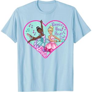 imageBarbie  Barbie Ballet Dance Your Heart Out TShirtBaby Blue