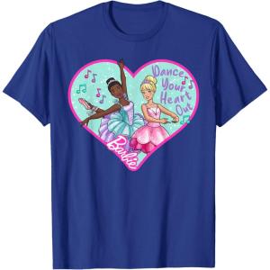 imageBarbie  Barbie Ballet Dance Your Heart Out TShirtRoyal Blue