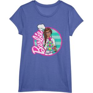 imageBarbie  Dessert Delight Pastry Chef TShirtBright Blue Heather