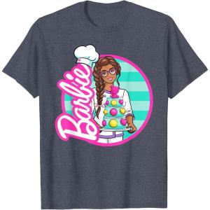 imageBarbie  Dessert Delight Pastry Chef TShirtHeather Blue
