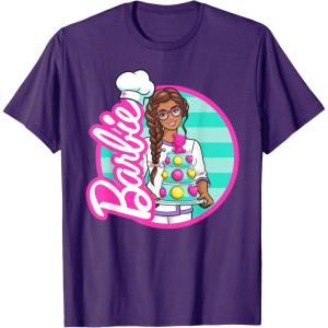 imageBarbie  Dessert Delight Pastry Chef TShirtPurple