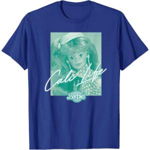 imageBarbie  Green Cali Life TShirtRoyal Blue