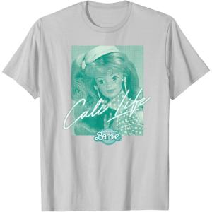 imageBarbie  Green Cali Life TShirtSilver Grey