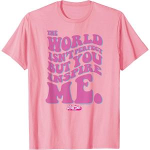 imageBarbie The Movie  You Inspire Me TShirtPink