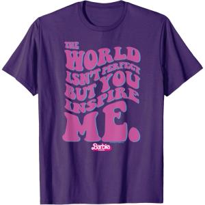 imageBarbie The Movie  You Inspire Me TShirtPurple