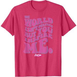 imageBarbie The Movie  You Inspire Me TShirtRed Heather