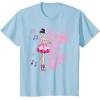 imageBarbie  Barbie Ballerina  En Pointe TShirtBaby Blue
