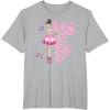 imageBarbie  Barbie Ballerina  En Pointe TShirtHeather Grey