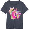 imageBarbie  Birthday Barbie Rainbow TShirtHeather Blue