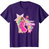 imageBarbie  Birthday Barbie Rainbow TShirtPurple