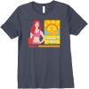 imageBarbie  Golden Girl Sunset Premium TShirtHeather Blue