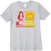 imageBarbie  Golden Girl Sunset Premium TShirtHeather Grey