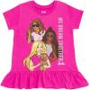 imageBarbie Girls Peplum TShirt and Twill Shorts Outfit Set Toddler to Big Kid Sizes 2T  1416Hot Pink  We Dream Together