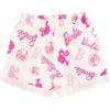 imageBarbie Girls Peplum TShirt and Twill Shorts Outfit Set Toddler to Big Kid Sizes 2T  1416Hot Pink  We Dream Together