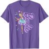 imageBarbie  Barbie Ballerina  Love Ballet TShirtPurple Heather