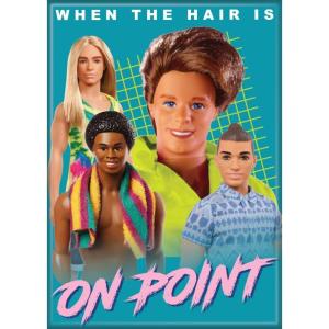 imageAta Boy Barbie Hair On Point 25quot X 35quot Magnet for Lockers and Refrigerators