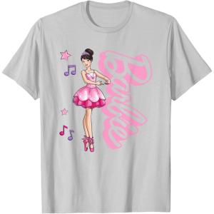 imageBarbie  Barbie Ballerina  En Pointe TShirtSilver Grey