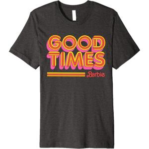 imageBarbie  Good Times Premium TShirtDark Heather Grey