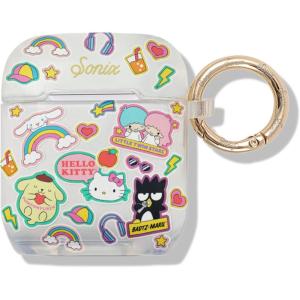 imageSonix x Barbie Case for Apple AirPods Gen 1  Gen 2 Palm ParadiseHello Kitty  Friends Sticker