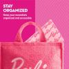 imageBarbie Womens Makeup Bag Small Travel Cosmetic Zipper Pouch OrganizerPink Logo