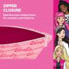 imageBarbie Womens Makeup Bag Small Travel Cosmetic Zipper Pouch OrganizerPink Logo