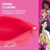 imageBarbie Womens Makeup Bag Small Travel Cosmetic Zipper Pouch OrganizerPink Rhinestones