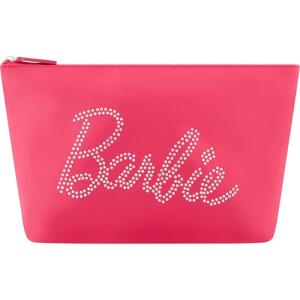 imageBarbie Womens Makeup Bag Small Travel Cosmetic Zipper Pouch OrganizerPink Rhinestones