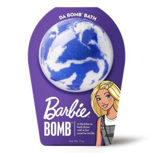imageDa Bomb Bath Barbie Purple Swirl Bath Bomb 7ozBlackberry
