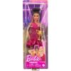 imageBarbie Ballroom Dancer Fashion Doll with Red Ruffle Dress Dancing Shoes ampamp Brown Styled Hair Dancing Trophy Accessory