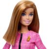 imageBarbie Careers Doll ampamp Accessories Future Leader with Blonde Hair Wearing Outfit with 2 Golden Bracelets ampamp B Pin Includes Sticker for Kids