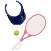 imageBarbie Careers Fashion Doll ampamp Accessories Made to Move Tennis Player Wearing Removable Outfit with Racket ampamp Ball 22 Bendable JointsDoll