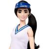 imageBarbie Careers Fashion Doll ampamp Accessories Made to Move Tennis Player Wearing Removable Outfit with Racket ampamp Ball 22 Bendable JointsDoll