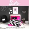 imageFranco Barbie 1959 Super Soft Cozy Reversible Comforter and Sheet Set 5 Piece Full Size Official Licensed Product CollectiblesBarbie 1959