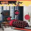 imageFranco Barbie 1959 Super Soft Cozy Reversible Comforter and Sheet Set 5 Piece Full Size Official Licensed Product CollectiblesBlack  Naruto