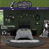 imageFranco Barbie 1959 Super Soft Cozy Reversible Comforter and Sheet Set 5 Piece Full Size Official Licensed Product CollectiblesBlack  White  Beetlejuice