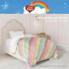 imageFranco Barbie 1959 Super Soft Cozy Reversible Comforter and Sheet Set 5 Piece Full Size Official Licensed Product CollectiblesCare Bears  Care a Lot