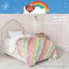 imageFranco Barbie 1959 Super Soft Cozy Reversible Comforter and Sheet Set 5 Piece Full Size Official Licensed Product CollectiblesCare Bears  Care a Lot